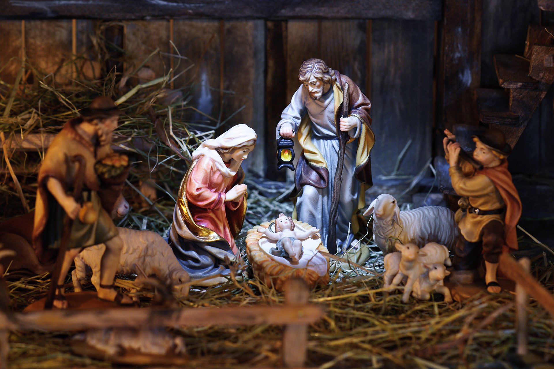 Weihnachtskrippe - Krippenkunst in Jungholz