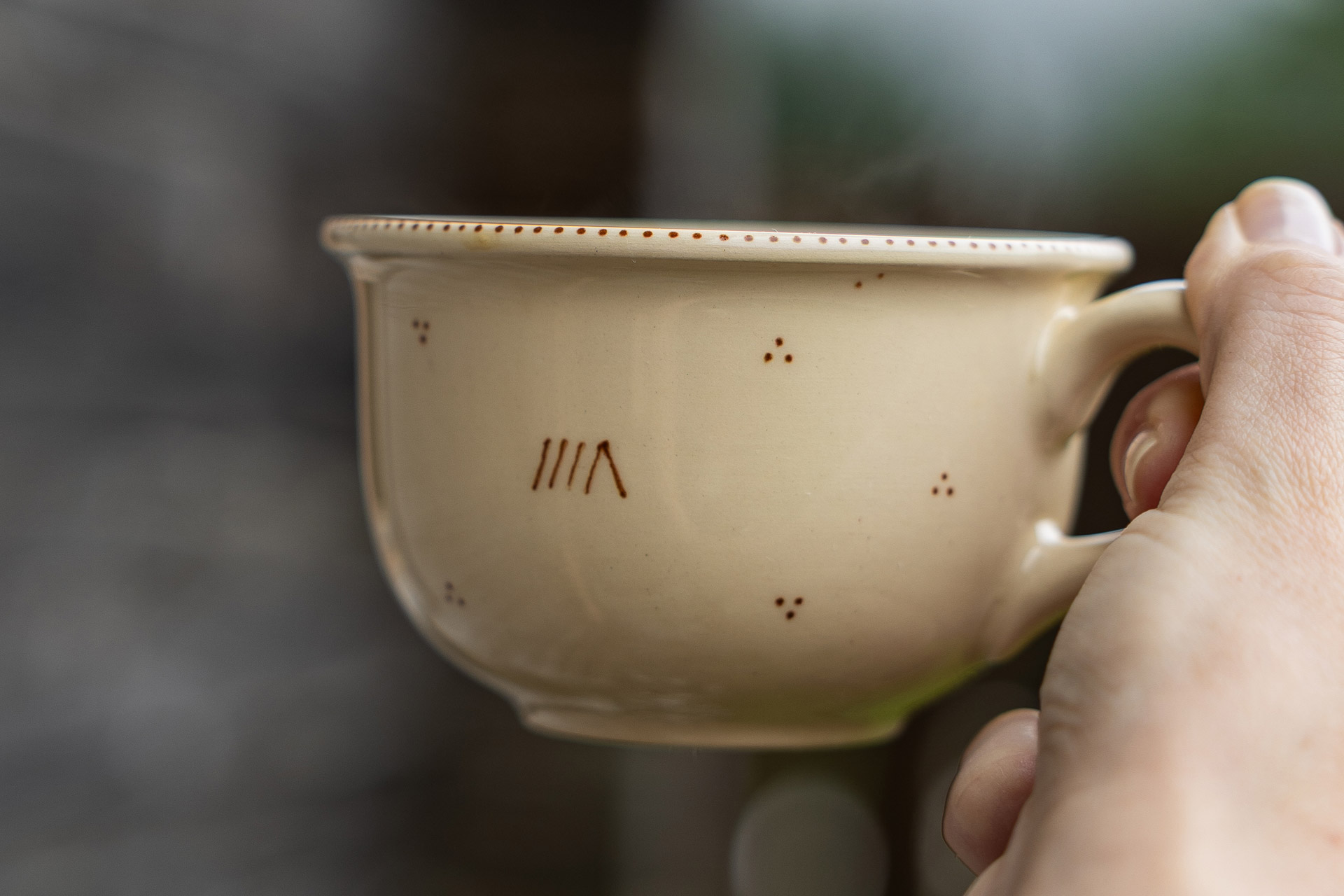 handgemachte Tasse Schrofen Chalet