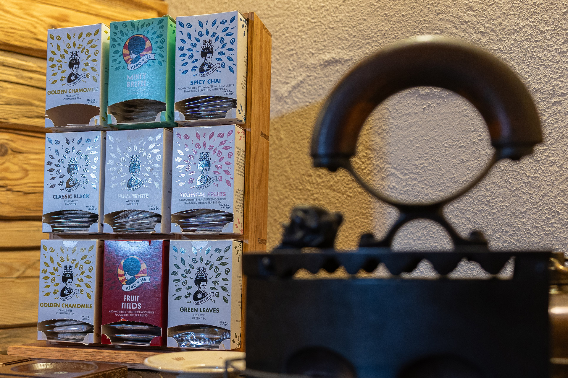 Fairtrade Tee im Chalet